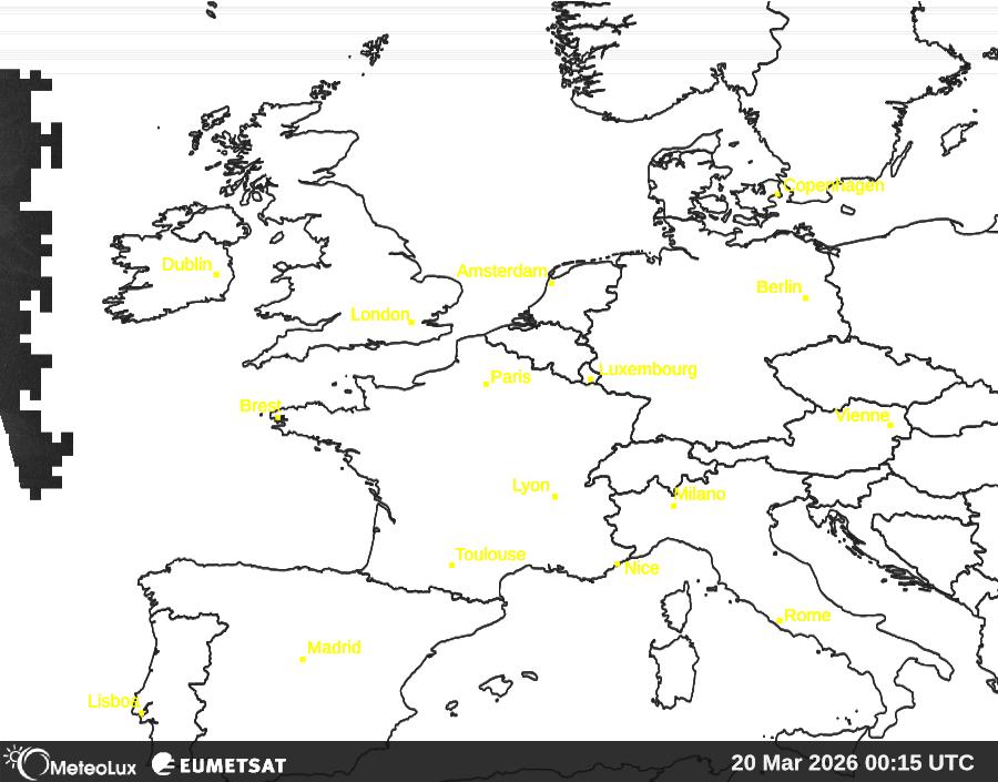 Wiedergabe von visuellen Satellitenbildern