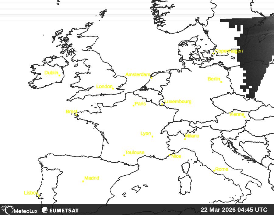 Wiedergabe von visuellen Satellitenbildern