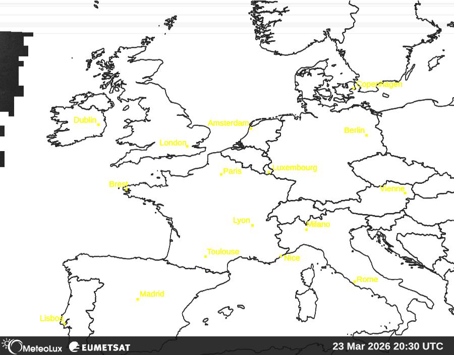 Wiedergabe von visuellen Satellitenbildern