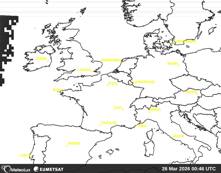 Wiedergabe von visuellen Satellitenbildern