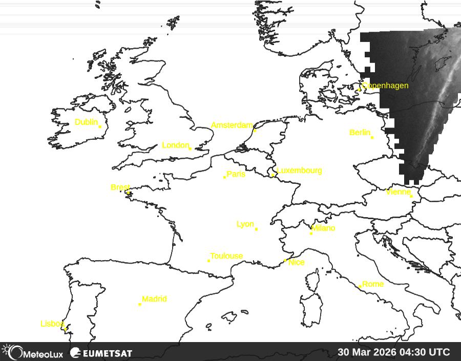 Wiedergabe von visuellen Satellitenbildern