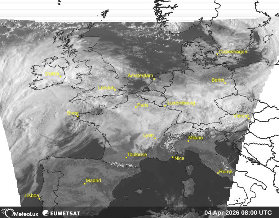 Wiedergabe von visuellen Satellitenbildern