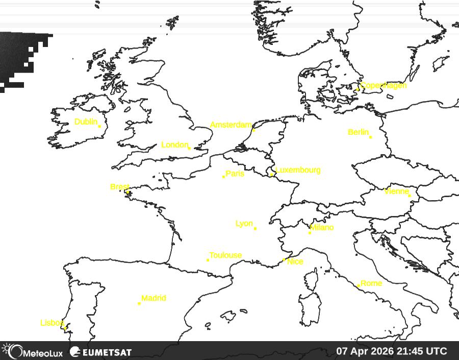 Wiedergabe von visuellen Satellitenbildern