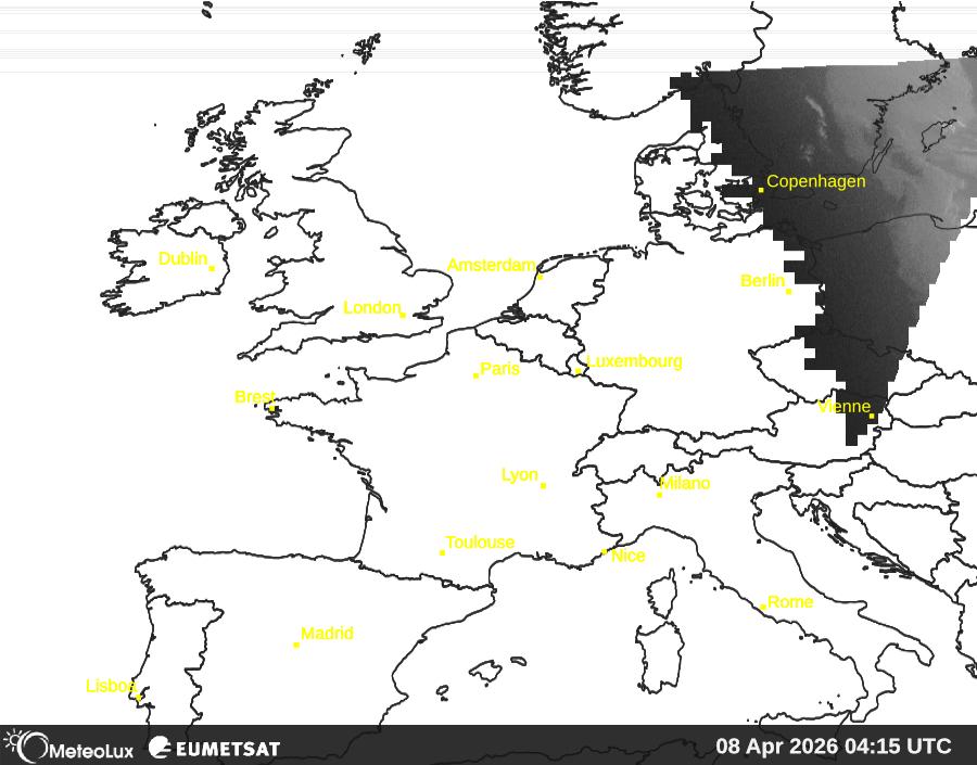 Wiedergabe von visuellen Satellitenbildern