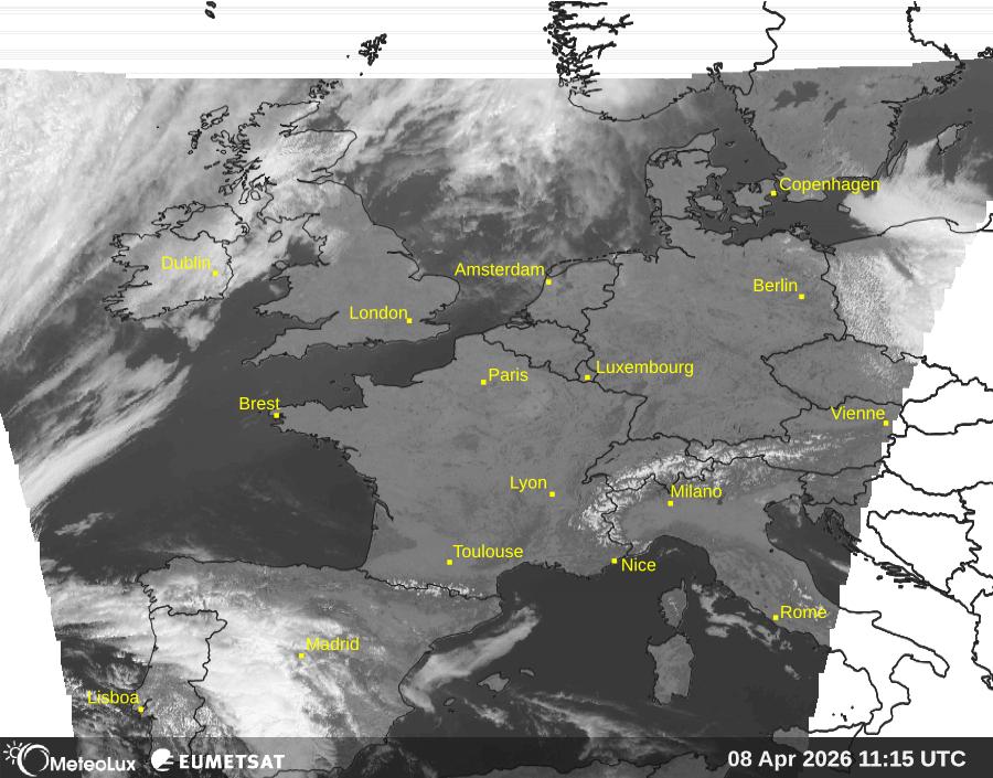 Wiedergabe von visuellen Satellitenbildern