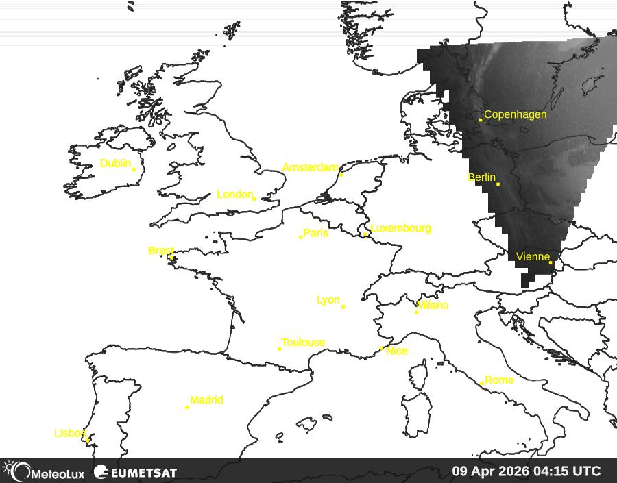 Wiedergabe von visuellen Satellitenbildern