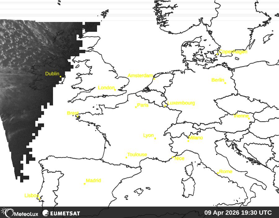 Wiedergabe von visuellen Satellitenbildern