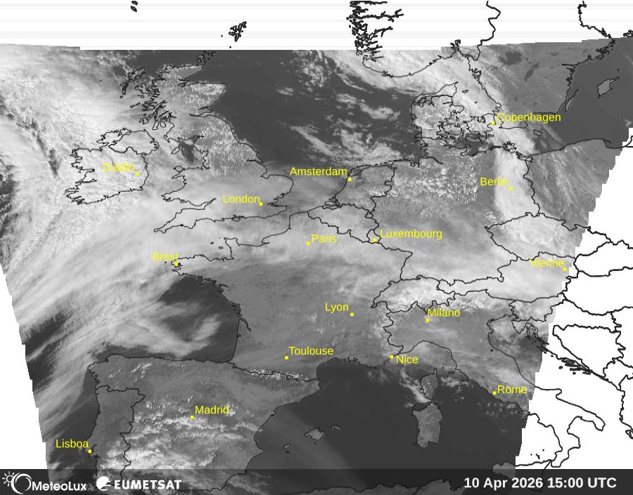 Wiedergabe von visuellen Satellitenbildern