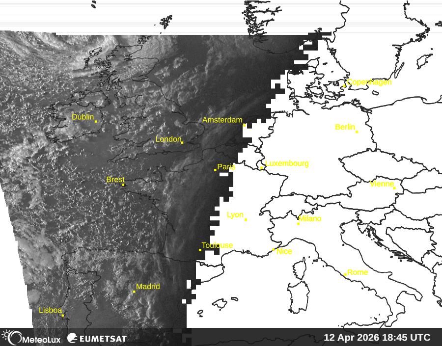 Wiedergabe von visuellen Satellitenbildern