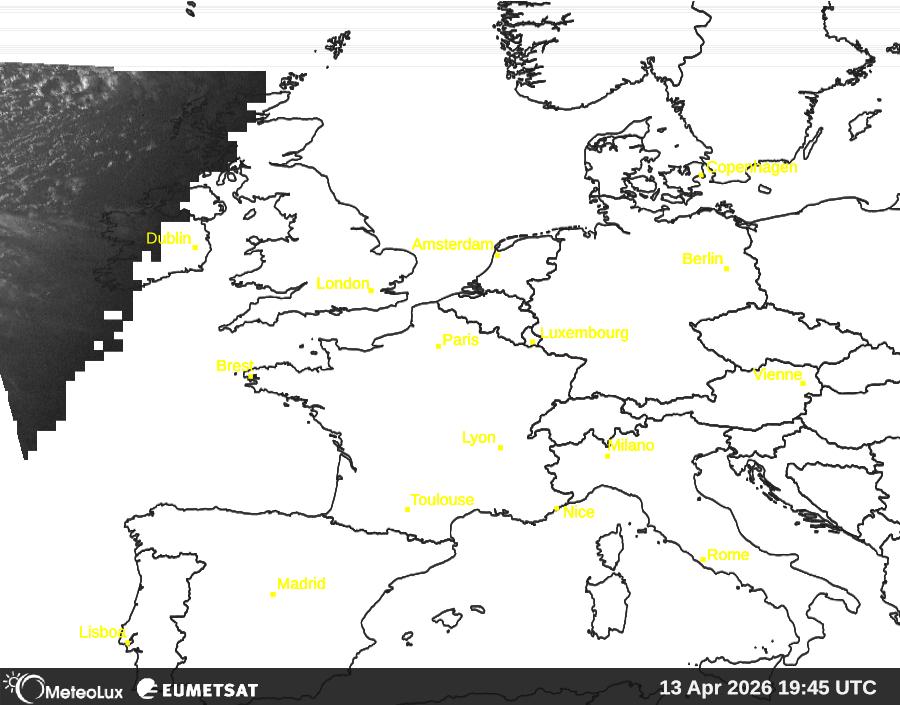 Wiedergabe von visuellen Satellitenbildern