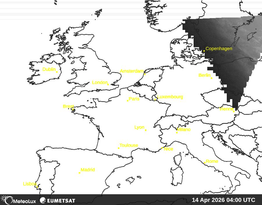 Wiedergabe von visuellen Satellitenbildern