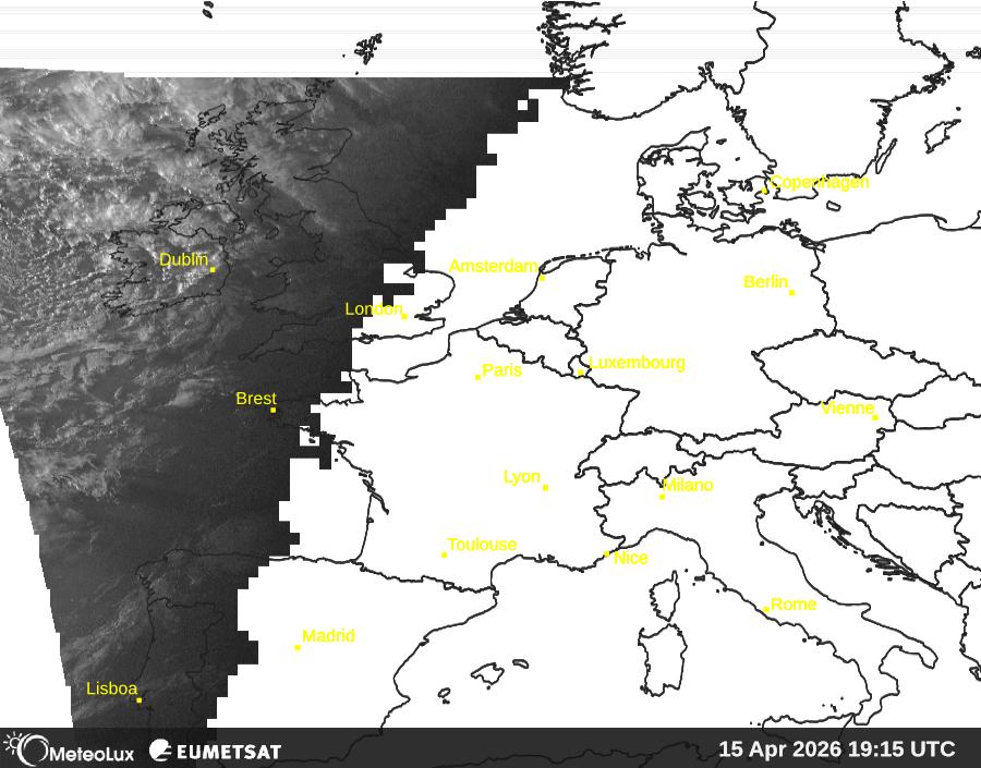 Wiedergabe von visuellen Satellitenbildern