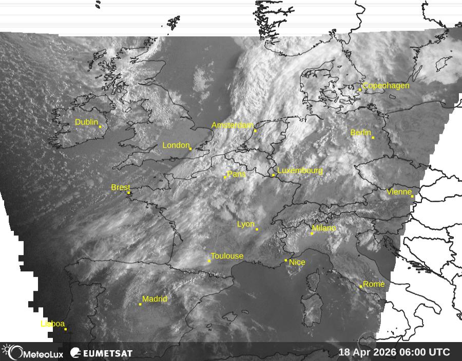 Wiedergabe von visuellen Satellitenbildern