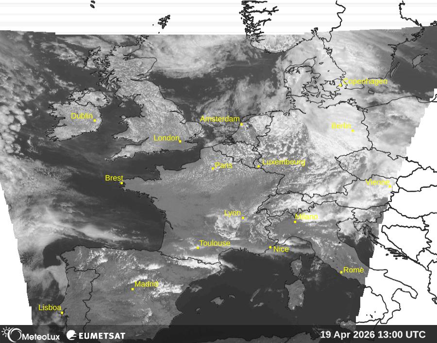 Wiedergabe von visuellen Satellitenbildern
