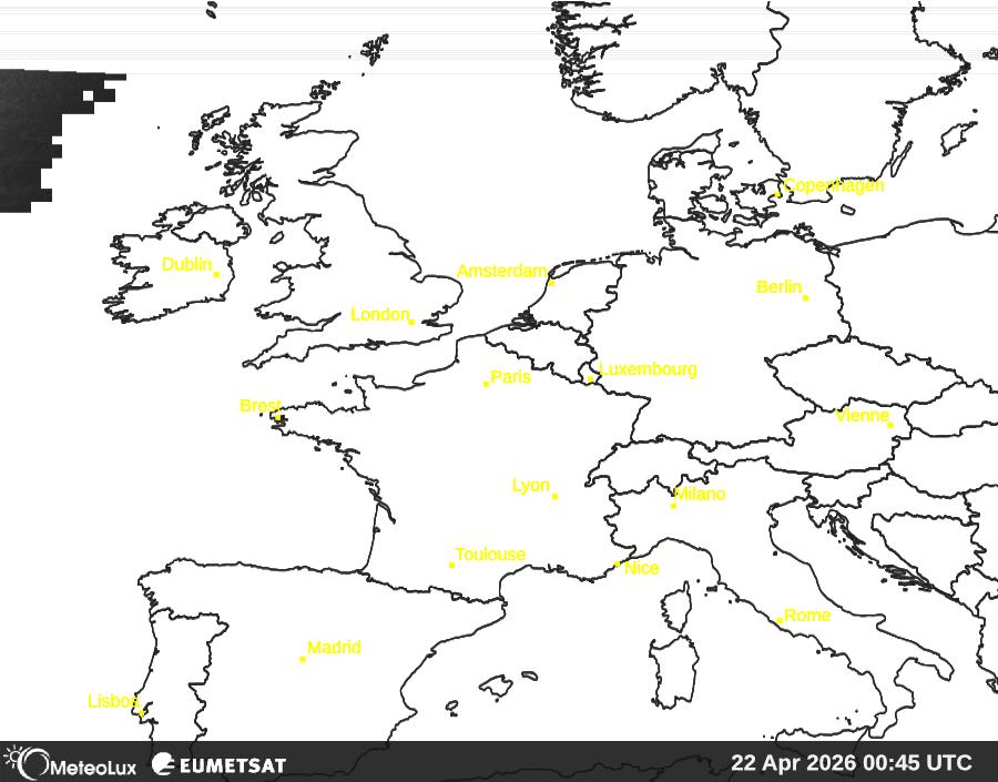 Wiedergabe von visuellen Satellitenbildern