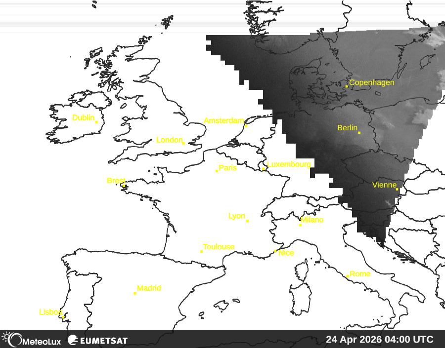 Wiedergabe von visuellen Satellitenbildern