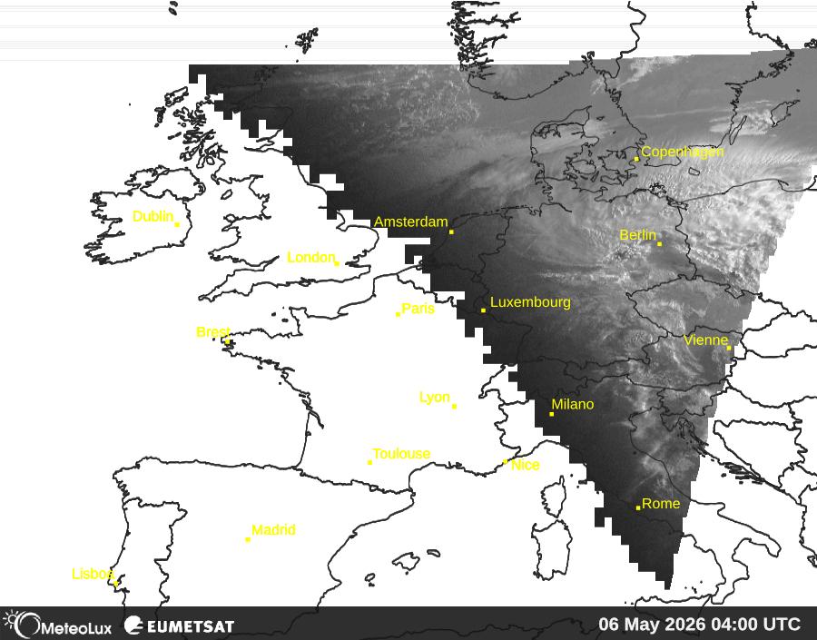 Wiedergabe von visuellen Satellitenbildern
