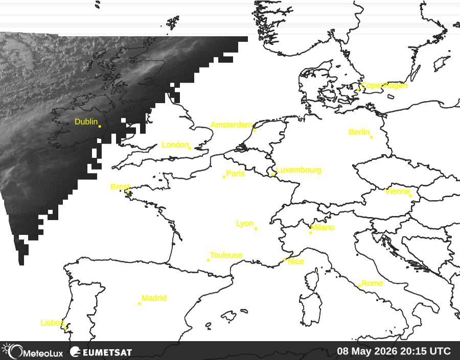 Wiedergabe von visuellen Satellitenbildern