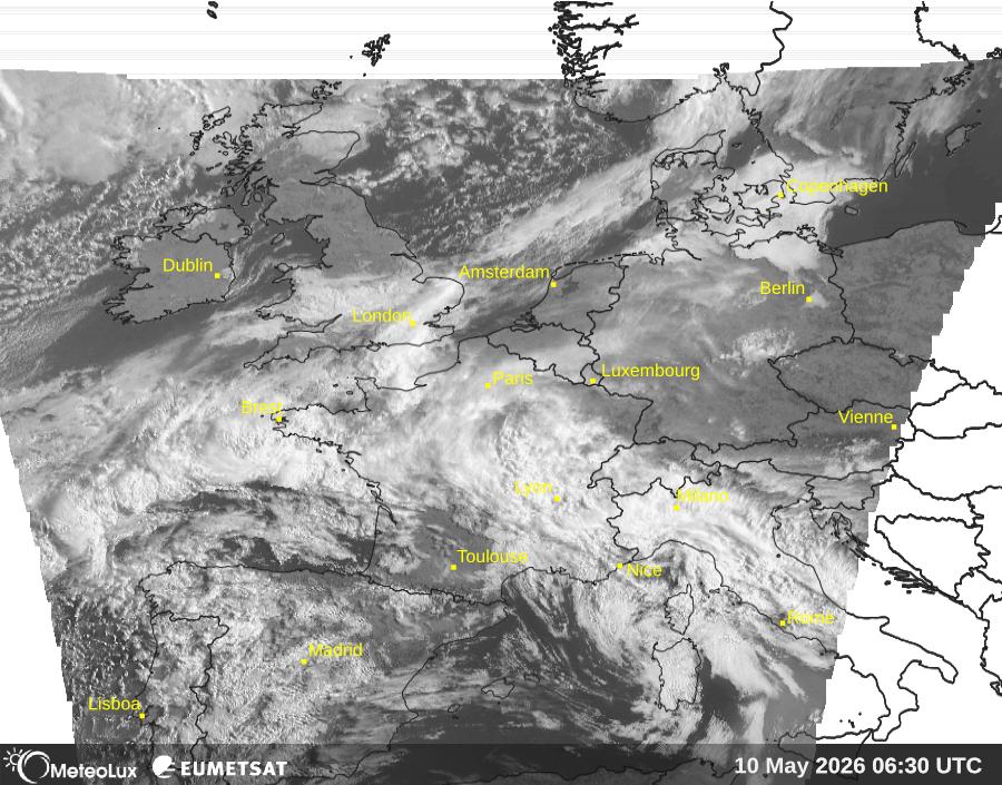 Wiedergabe von visuellen Satellitenbildern