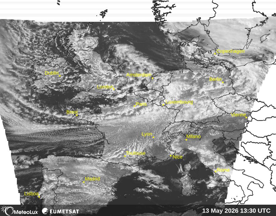 Wiedergabe von visuellen Satellitenbildern