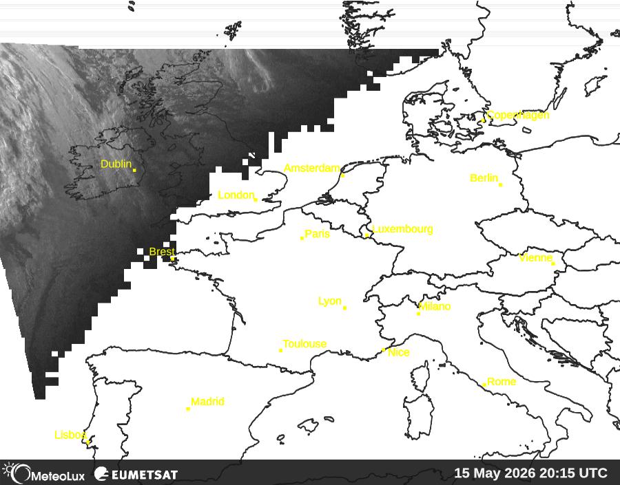 Wiedergabe von visuellen Satellitenbildern