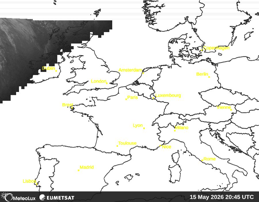 Wiedergabe von visuellen Satellitenbildern