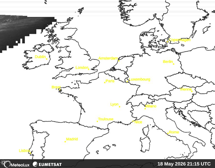 Wiedergabe von visuellen Satellitenbildern
