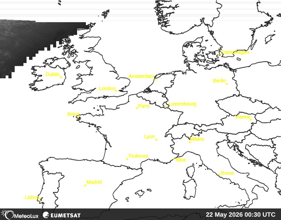 Wiedergabe von visuellen Satellitenbildern