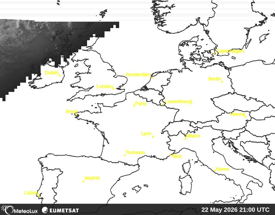 Wiedergabe von visuellen Satellitenbildern