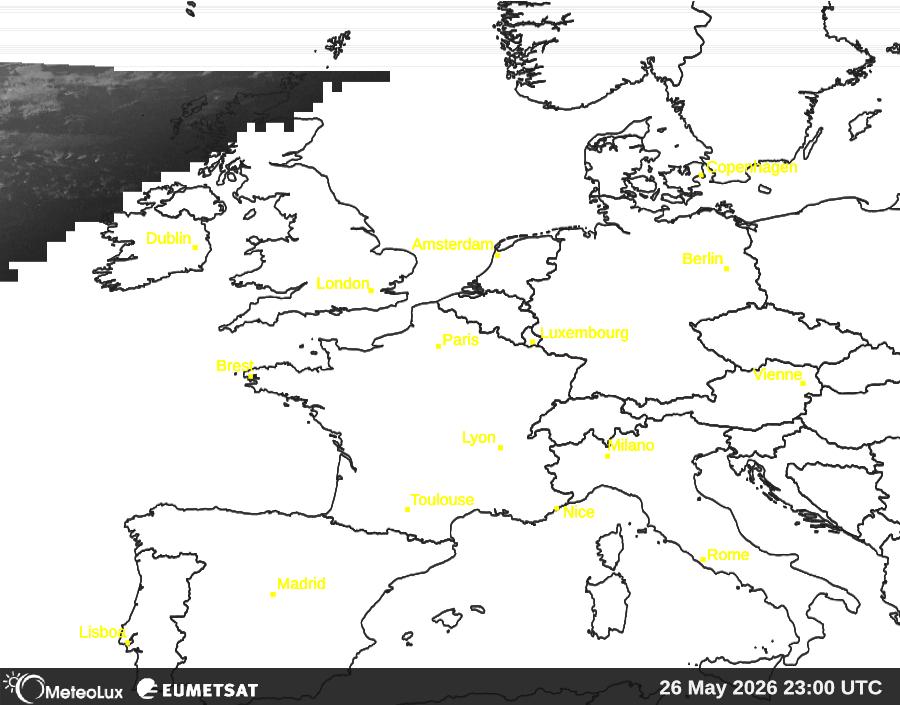 Wiedergabe von visuellen Satellitenbildern