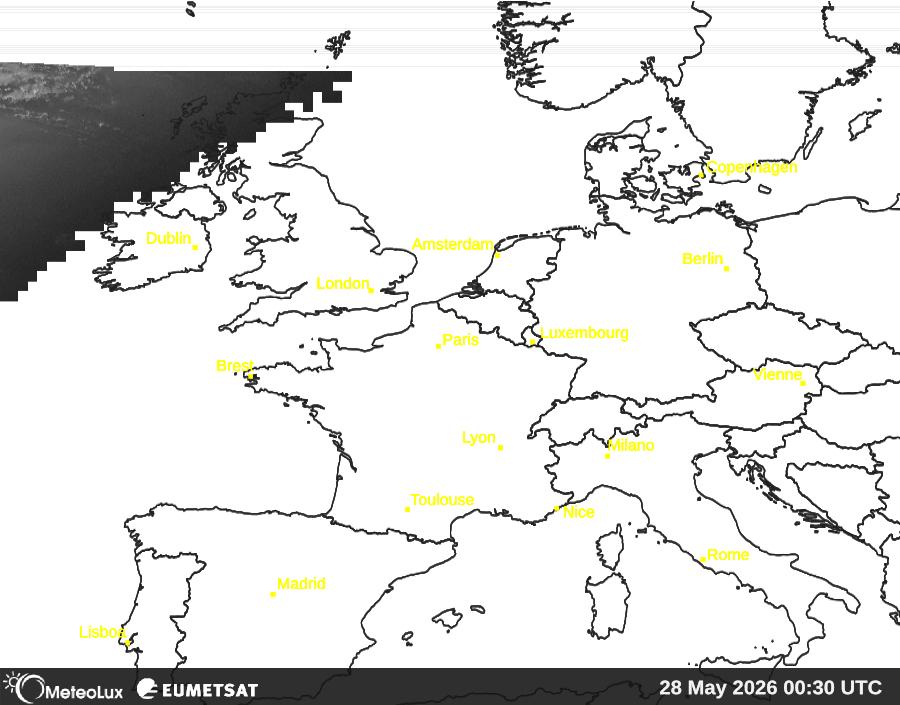 Wiedergabe von visuellen Satellitenbildern