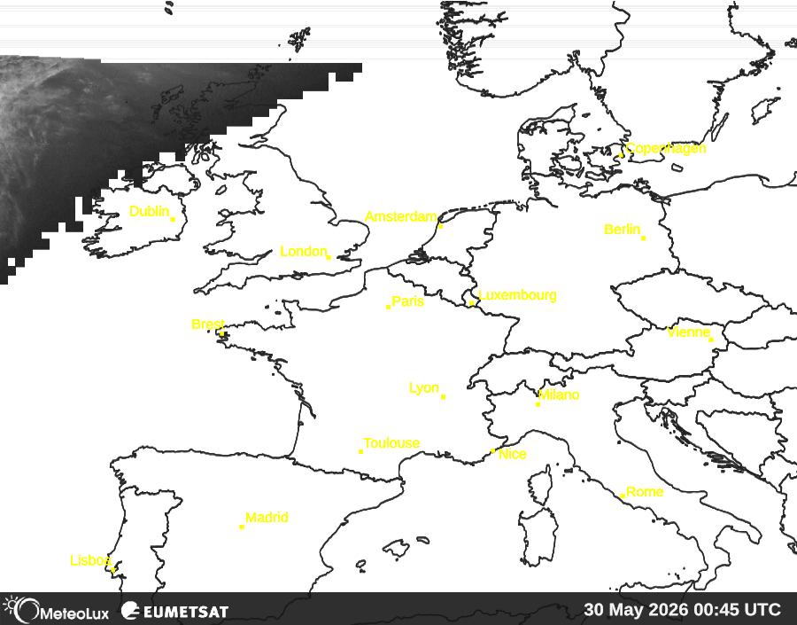 Wiedergabe von visuellen Satellitenbildern