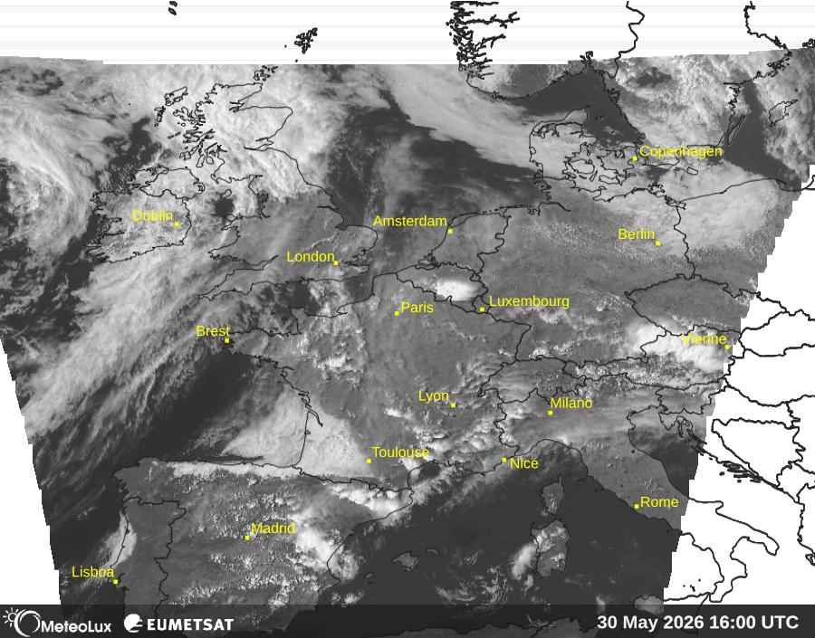 Wiedergabe von visuellen Satellitenbildern