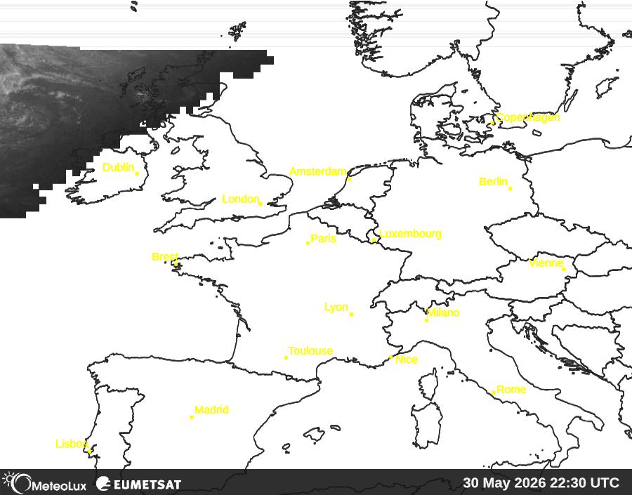 Wiedergabe von visuellen Satellitenbildern