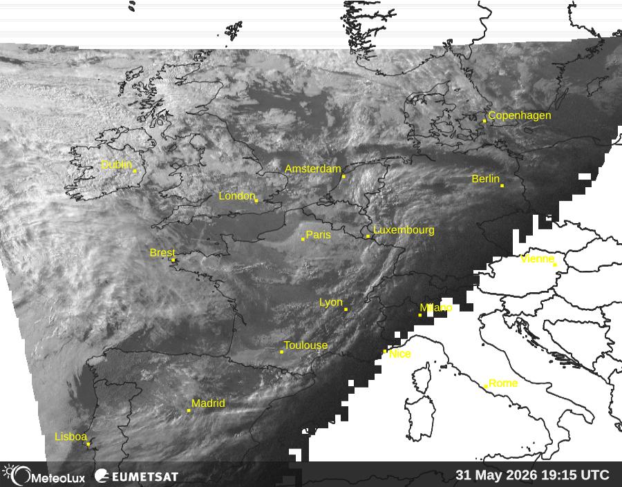 Wiedergabe von visuellen Satellitenbildern