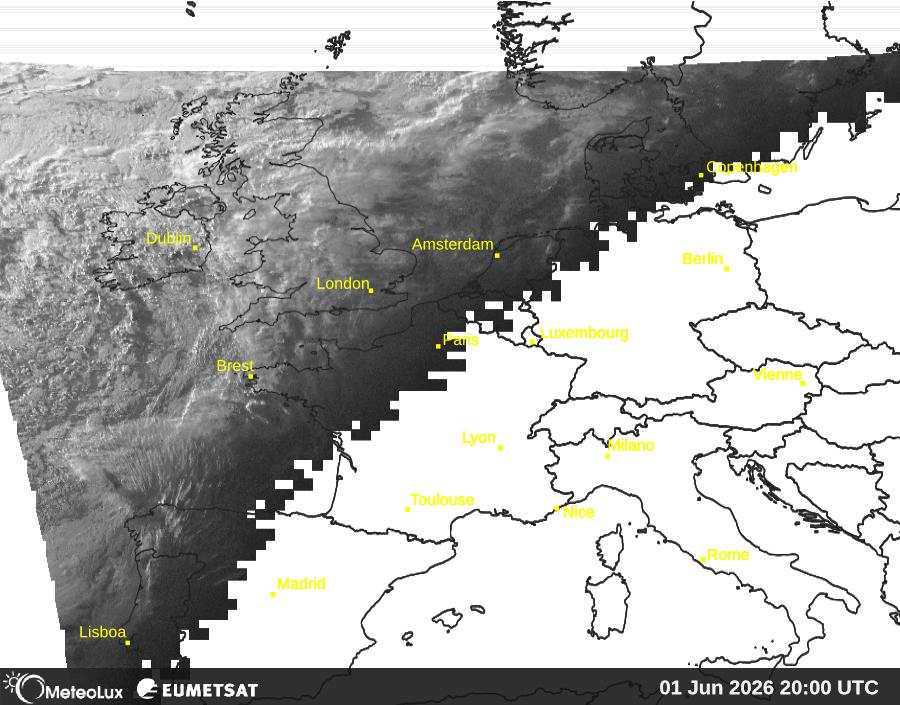 Wiedergabe von visuellen Satellitenbildern