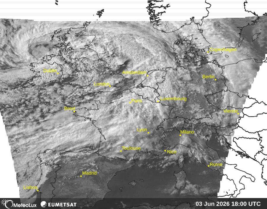 Wiedergabe von visuellen Satellitenbildern