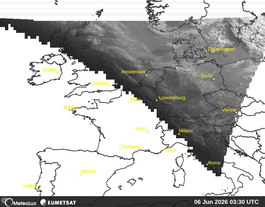 Wiedergabe von visuellen Satellitenbildern