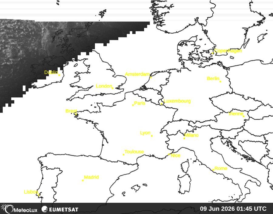 Wiedergabe von visuellen Satellitenbildern