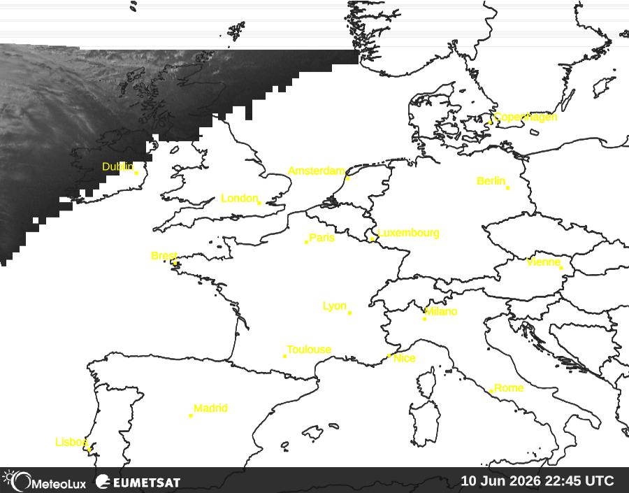 Wiedergabe von visuellen Satellitenbildern