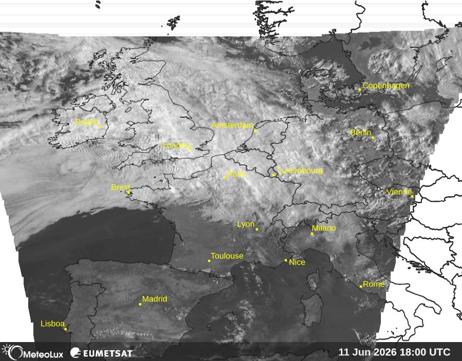 Wiedergabe von visuellen Satellitenbildern