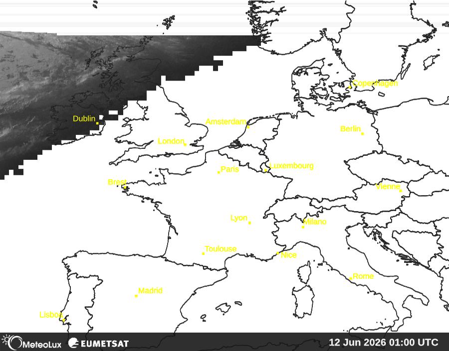 Wiedergabe von visuellen Satellitenbildern