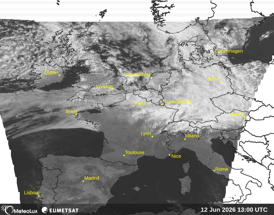 Wiedergabe von visuellen Satellitenbildern