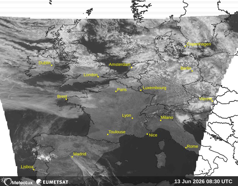 Wiedergabe von visuellen Satellitenbildern