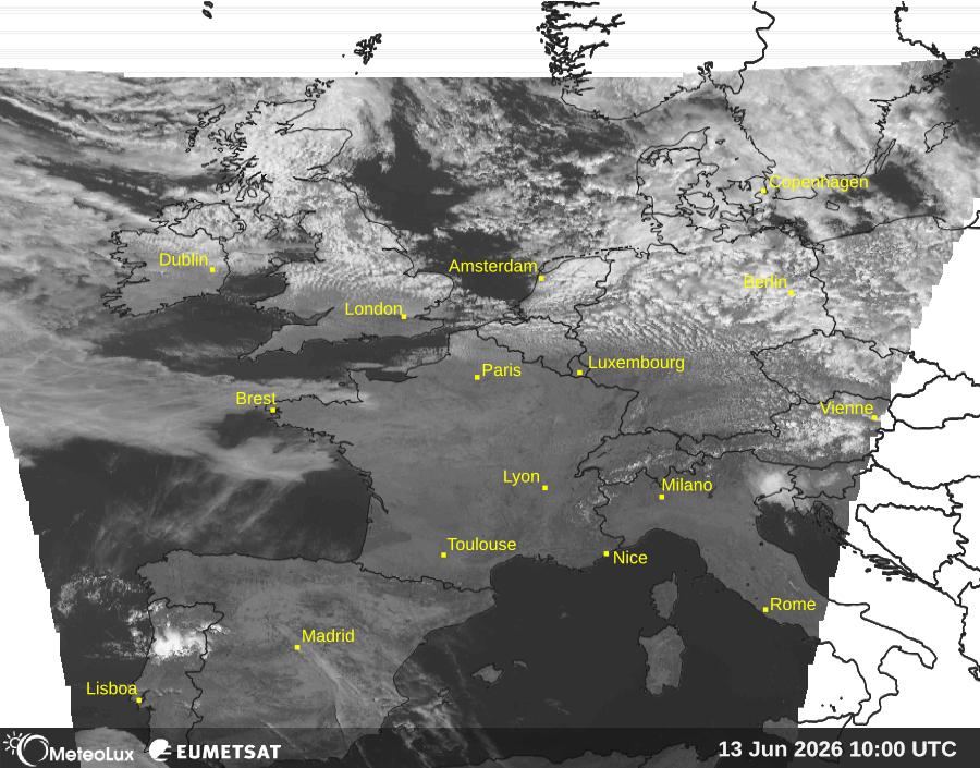 Wiedergabe von visuellen Satellitenbildern