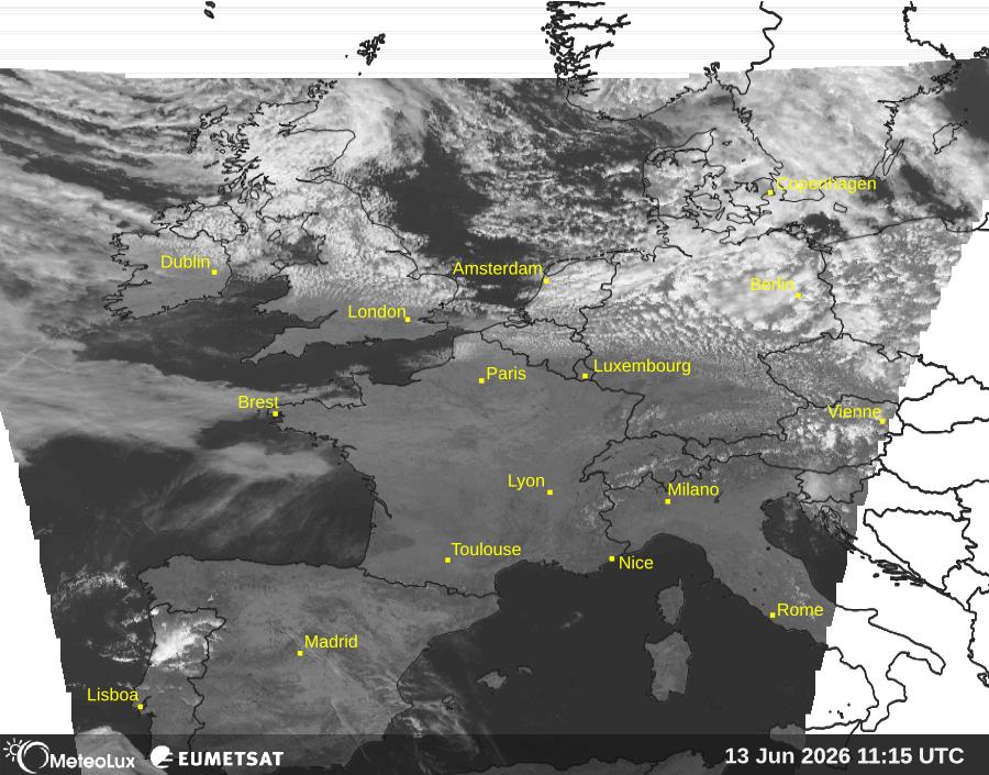 Wiedergabe von visuellen Satellitenbildern