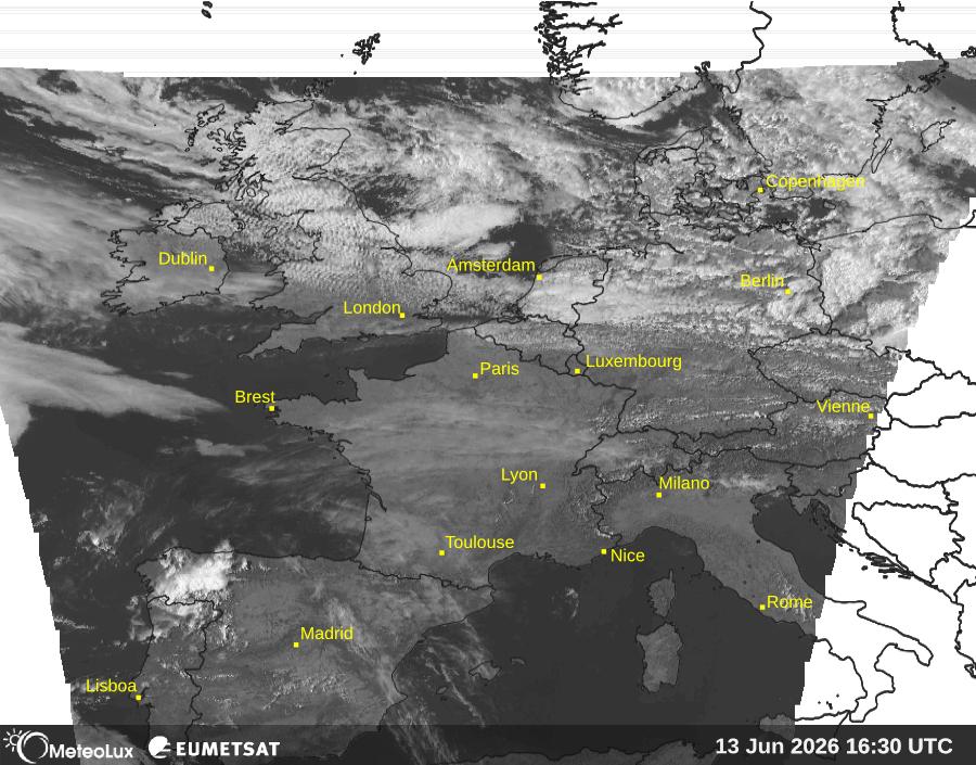 Wiedergabe von visuellen Satellitenbildern