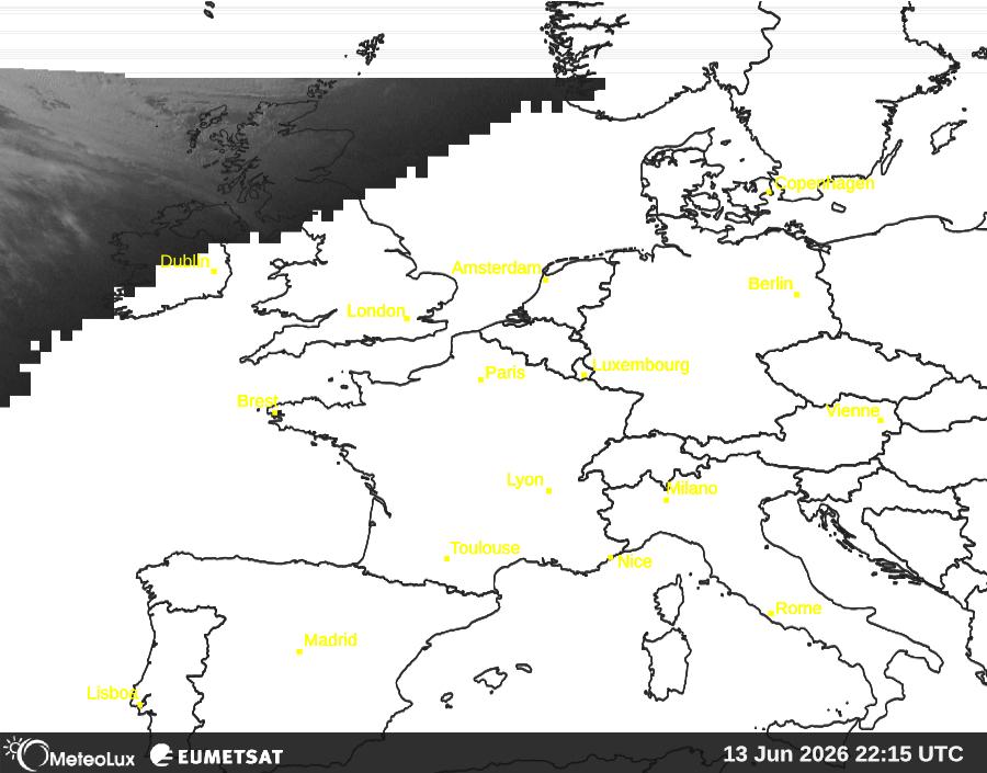 Wiedergabe von visuellen Satellitenbildern
