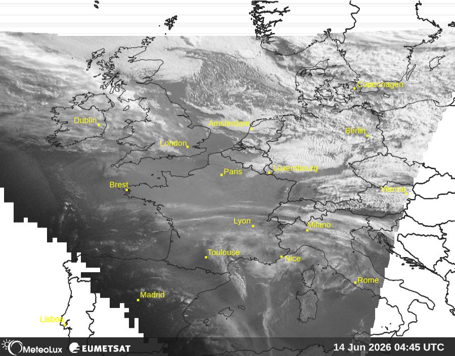 Wiedergabe von visuellen Satellitenbildern
