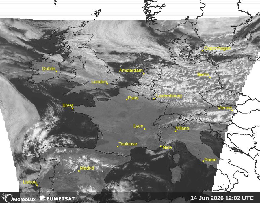 Wiedergabe von visuellen Satellitenbildern